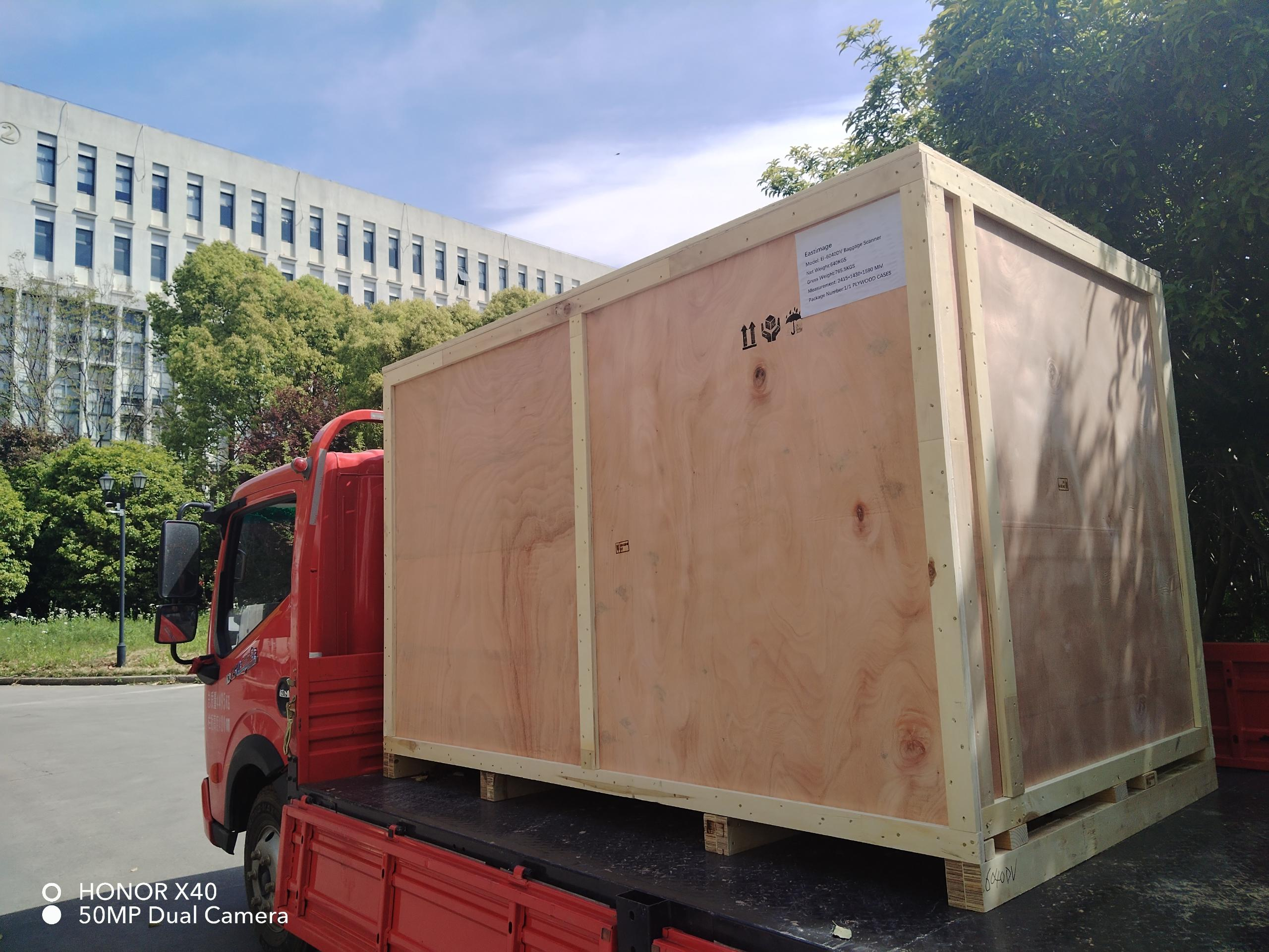 Sprzęt kontroli bezpieczeństwa EI-6040DV ponownie rozpoczyna podróż Europy