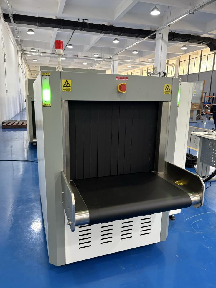 Opcjonalna funkcja kontroli bezpieczeństwa rentgenowskiego Euipment: System alarmowy audio-wizualny