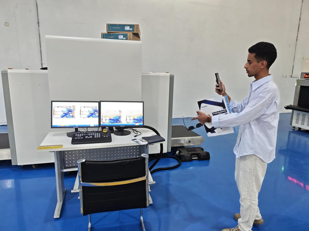 Ważny partner z Jemenu w celu omówienia planów zamówień na sprzęt do kontroli bezpieczeństwa lotniska