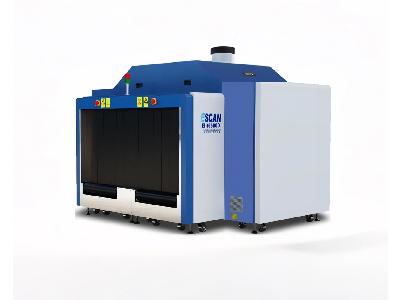 EI-16580D Sprzęt do rentgenowskiej kontroli bagażu rejestrowanego z podwójnym widokiem